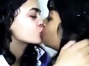 Desi Butch Femmes Kissing Eternally every other At large be required of one's vine