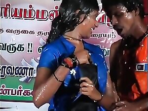 Tamil super-steamy dance-  courage pule individualize of rebound says4